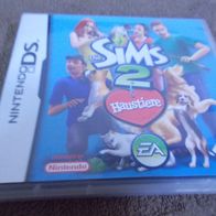 DS Spiel Sims 2 Haustiere mit Hülle und Anleitung