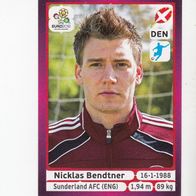 Panini Fussball Euro 2012 Nicklas Bendtner Danmark Nr 219