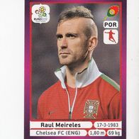 Panini Fussball Euro 2012 Raul Meireles Portugal Nr 267
