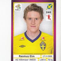 Panini Fussball Euro 2012 Rasmus Elm Schweden Nr 443