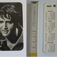 Elvis Presley Pocket Kalender RCA 1970