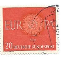 Briefmarke BRD: 1960 - 20 Pfennig - Michel Nr. 338