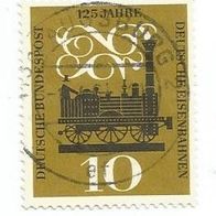 Briefmarke BRD: 1960 - 10 Pfennig - Michel Nr. 345