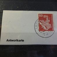 Stempelabdruck auf Antwortkarte