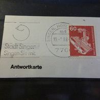 Stempelabdruck auf Antwortkarte