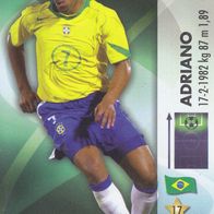 Panini Trading Card zur Fussball WM 2006 Adriano Nr.110/150 Brasilien