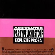 Explizite Prosa CD (1998) Karaoke-Version des "J.B.O." Albums "Explizite Lyrik"