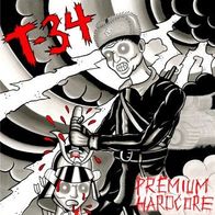 T-34 - Premium Hardcore LP (2010) + Insert / Limited Clear Vinyl / HC-Punk