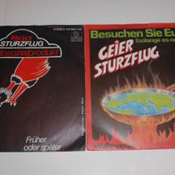 7" 2x Geier Sturzflug: Besuchen Sie Europa + Bruttosozialprodukt - Ariola
