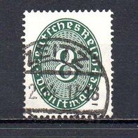 D. Reich Dienst 1927, Mi. Nr. 0116 / D116, Wertziffer, gestempelt Zeitz #07965