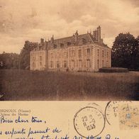 Alte AK Bignoux (Vienne) Chateau des Martins von 1953