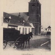 Alte AK Beuvry L´eglise Kirche s/ w - unbenutzt