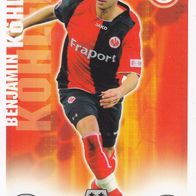 Eintracht Frankfurt Topps Match Attax Trading Card 2008 Benjamin Köhler Nr.115