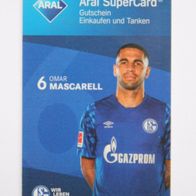 Aral SuperCard, Schalke 04 (2019/2020): Omar Mascarell, 6 (ohne Guthaben)