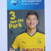 Aral SuperCard, Borussia Dortmund (2015/2016): Joo-Ho Park, 3 (ohne Guthaben)