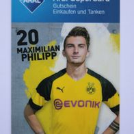 Aral SuperCard, Borussia Dortmund (2018/2019): Maximilian Philipp, 20 (ohne Guthaben)