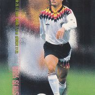Karlsruher SC DFB Panini Ran Sat 1 Fussball Trading Card EM 1996 Dirk Schuster Nr.10