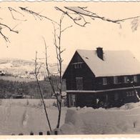 Foto : Haus Frömberg Wolfshau Riesengebirge s/ w