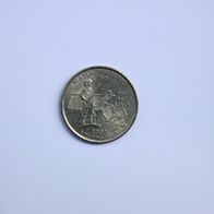 USA, Serie "50 States and Territories Quarters": Massachusetts von 2000