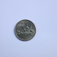 USA, Serie "50 States and Territories Quarters": Virginia von 2000