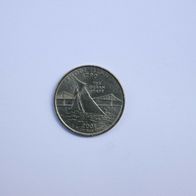 USA, Serie "50 States and Territories Quarters": Rhode Island von 2001