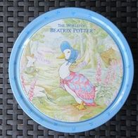 Nostalgiedose Beatrix Potter Blechdose Jemima Keks Aufbewahrungs Cookie Ø 19cm