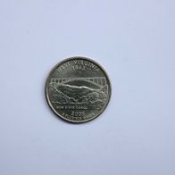 USA, Serie "50 States and Territories Quarters": West Virginia von 2005