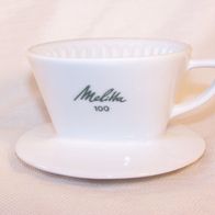 Melitta Porzellan Kaffeefilter,100 - 3Loch