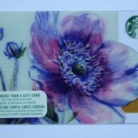 Starbucks Card aus Kanada (SKU 11069719): Blume (ohne Guthaben)