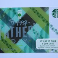 Starbucks Card aus den USA (SKU 11072103): Happy Father´s Day (ohne Guthaben)