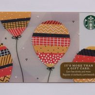 Starbucks Card aus den USA (SKU 11076193): Luftballons (ohne Guthaben)