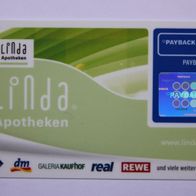 Payback Karte von LINDA Apotheken, Nr. 16002456 (Hauptkarte)