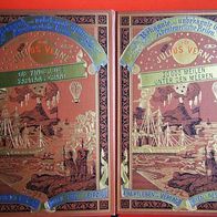 Jules Verne-2 Faksimile- Reprintausgaben
