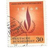 Briefmarke BRD: 1968 - 30 Pfennig - Michel Nr. 575