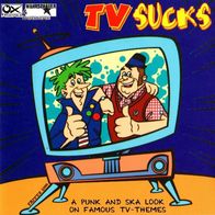 V/ A - TV Sucks CD (Titelmelodien von Fersehserien in Punk-Versionen) Kult !