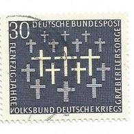 Briefmarke BRD: 1969 - 30 Pfennig - Michel Nr. 586
