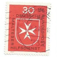 Briefmarke BRD: 1969 - 30 Pfennig - Michel Nr. 600
