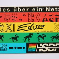 P 23 aus 1990, leer (Kennung P 23 12.90), "ISDN"