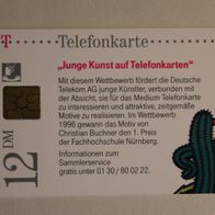 P 29 aus 1996, leer (Kennung P 29 10.96), "Junge Kunst - Indianer", Modul 20