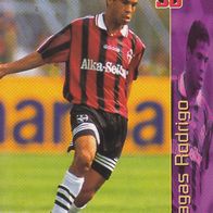 Bayer Leverkusen Panini Ran Sat 1 Fussball Trading Card 1996 Chagas Rodrigo Nr.57