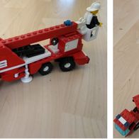 LEGO 6358, Feuerwehrauto mit Drehleiter, mit Bauanleitung