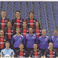 Eintracht Frankfurt Panini Sammelbild 2006 Mannschaftsbild 2 Bildnummer 198