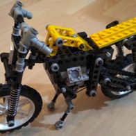 LEGO Technic 8838, Motorrad, mit Bauanleitung