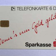 Telefonkarte O 583 12.93, leer, Wenn´s um Geld geht - Sparkasse