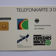 Telefonkarte O 936 09.98, leer, Deutsche Verkehrswacht