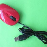 Computer Mouse Speedlink Minnit red 3 Tasten Maus USB-Anschluss rot defekt