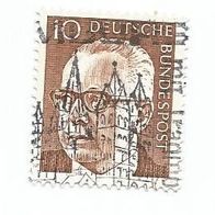 Briefmarke BRD:1970 - 10 Pfennig - Michel Nr. 636