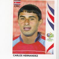 Panini Fussball WM 2006 Carlos Hernandez Costa Rica Nr 48