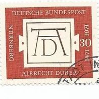 Briefmarke BRD:1971 - 30 Pfennig - Michel Nr. 677