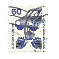Briefmarke BRD:1971 - 60 Pfennig - Michel Nr. 701 A